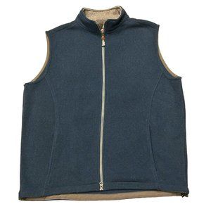 NWT Peter Millar Vest Mens Crown Sport Midnight Blue Element 4 Warmth  Sz Large